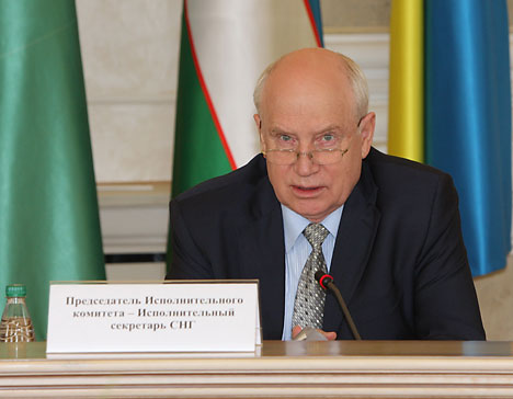 Lebedev appointed head of CIS observation mission for Belarus president election