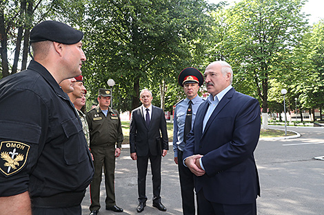 卢卡申卡坚信建立可靠的国家安全系统方针的正确性