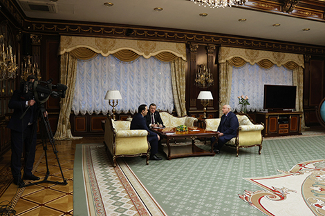 卢卡申科提议加强白俄罗斯与塔吉克斯坦之间的合作