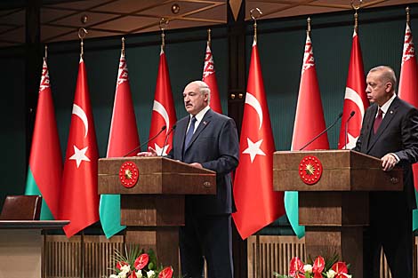 卢卡申科宣布白罗斯与土耳其合作正在达到新的里程碑