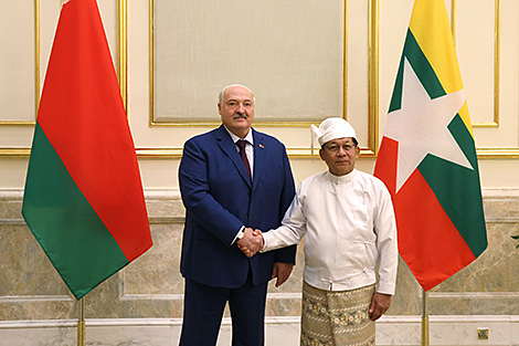 卢卡申科称2025年是白俄罗斯-缅甸关系的历史性一年