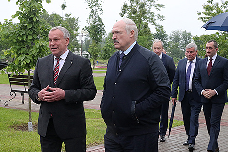 卢卡申科对莫吉廖夫的发展和设施完善工作表示赞赏