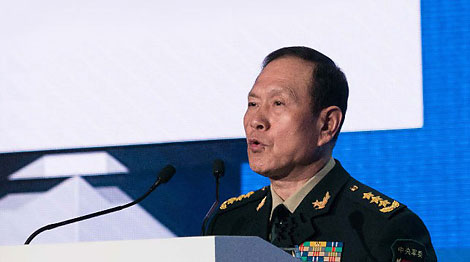 中国国防部长正在对白罗斯进行正式访问