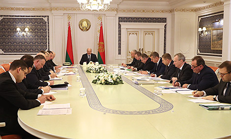 在与卢卡申科的会议上讨论了白罗斯酵母企业的工作