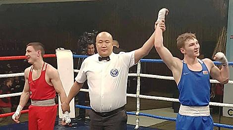 白罗斯拳击手在比什凯克纪念肖波科夫的国际比赛上获得三枚奖牌