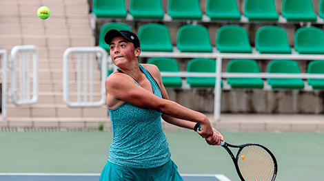 白罗斯女子网球选手莎莉玛·塔利比在埃及赢得了比赛