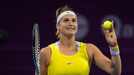 白罗斯网球选手阿丽娜·索博连科科在林茨晋级四分之一决赛
