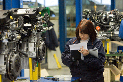 “尤尼松”工厂开始制造长安汽车