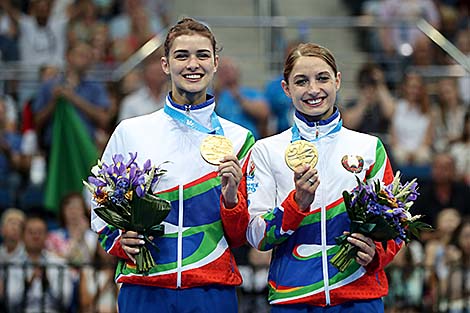 白罗斯运动员获得3个第二届欧运会奖牌， 所有奖牌是金牌