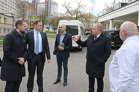 世卫组织专家访问了维捷布斯克的三个医疗机构