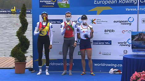 白罗斯人叶列娜·富尔曼在意大利赢得了欧洲赛艇锦标赛的金奖