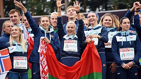 白罗斯田径运动员在挪威欧洲团体锦标赛中获得第二名