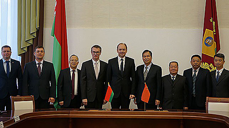 莫吉廖夫州和中国陕西省愿意发展经济合作