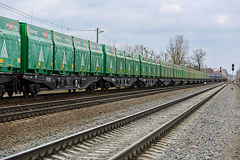 白罗斯铁路11月份的出口货物运输增长6.1％