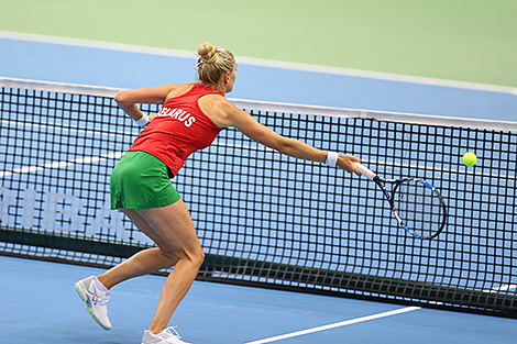 白罗斯女子网球运动员奥丽嘉·戈沃佐娃进入了美国锦标赛半决赛