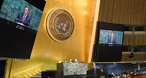 白罗斯外交官在联合国谈到为乌克兰实现和平与和谐不可分割的因素