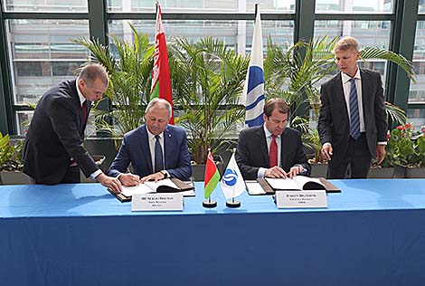 白罗斯与欧洲复兴开发银行签署了三份扩大合作的文件