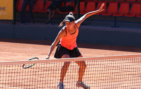 白罗斯网球选手安娜·库巴列娃在喀山夺冠