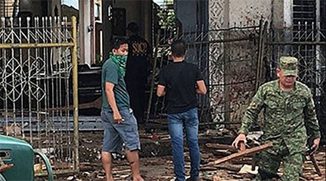 卢卡申科就霍洛市发生的恐怖袭击事件向菲律宾总统致慰问电