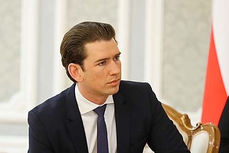 库尔茨希望卢卡申科将在接下来半年内能够访问奥地利