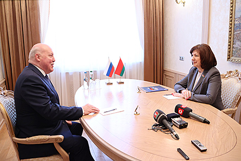 科恰诺娃：白罗斯与俄罗斯各领域关系发展进入全新阶段