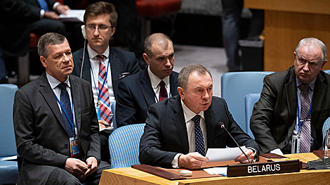 马克伊：白罗斯主张联合国和区域机构为确保和平进行有成效的伙伴关系
