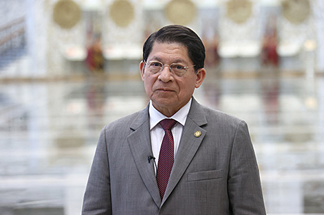 尼加拉瓜外长转达丹尼尔·奥尔特加总统对卢卡申科的亲切问候