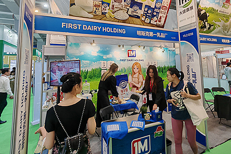 白俄罗斯乳制品登陆广州商超： 白方参加中国国际健康食品展