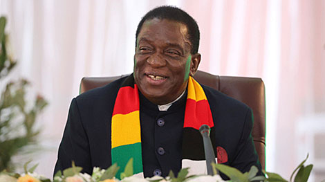 津巴布韦总统姆南加古瓦计划今年对白俄罗斯进行国事访问