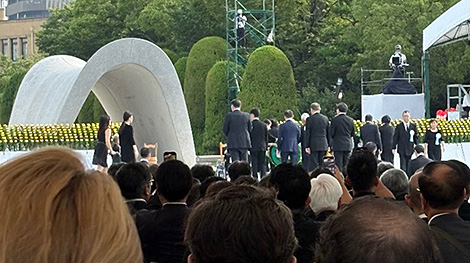白俄罗斯参加纪念广岛和长崎原子弹爆炸遇难者的国际活动