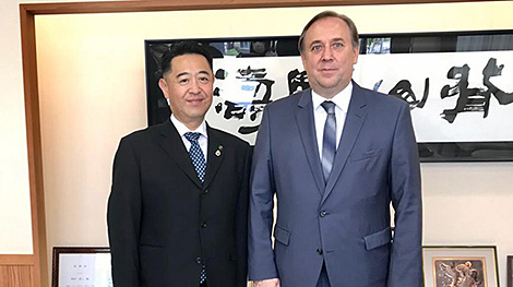 白罗斯大使在日本长野县讨论区域间合作问题