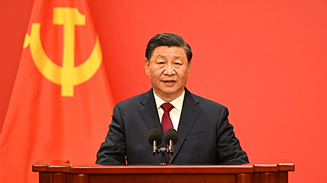 卢卡申科祝贺习近平再次当选中共中央总书记