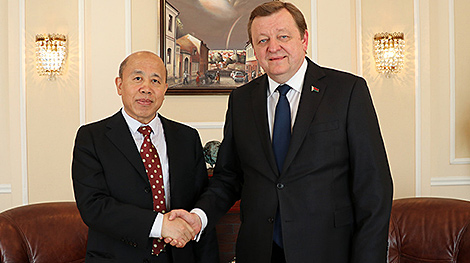 白俄羅斯和中國重申願意發展多方面的伙伴關係