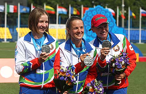 Каманда лучніц заваявала для Беларусі другі медаль ІІ Еўрапейскіх гульняў, стаўшы сярэбраным прызёрам