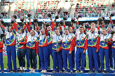 Беларускія лёгкаатлеты занялі другое месца ў камандным турніры II Еўрапейскіх гульняў