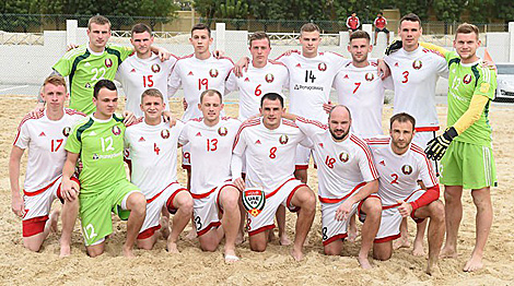 Белорусские мастера пляжного футбола намерены стать призерами II Европейских игр