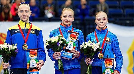Белорусские гимнасты завоевали 8 наград на тестовом турнире к II Европейским играм