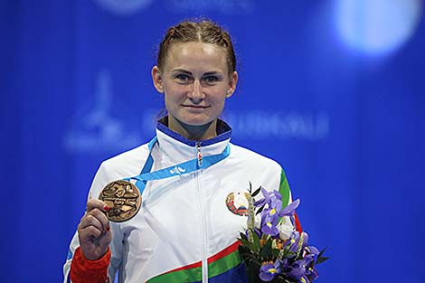 Белоруска Татьяна Мацко выиграла бронзу на турнире по самбо II Европейских игр