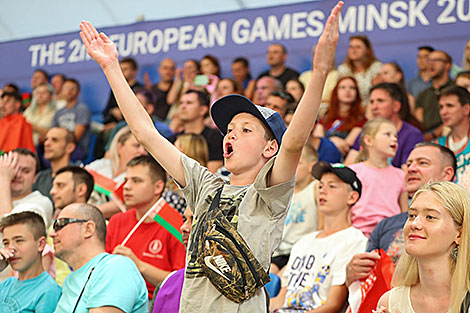 Заполняемость трибун на II Европейских играх составила 88%
