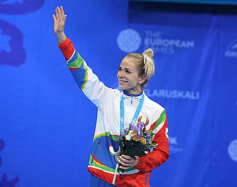 Белоруска Анастасия Архипова стала второй на турнире по самбо II Европейских игр