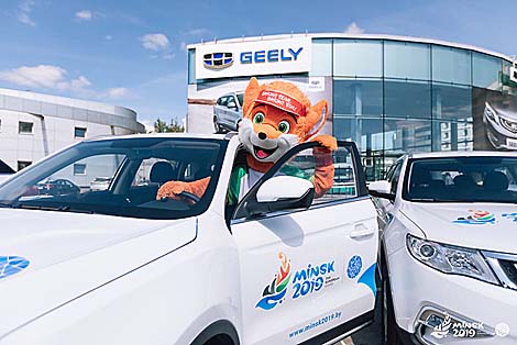 Minsk European Games taxi service to operate Geely Atlas crossovers