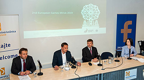 Belarus’ tourism industry, European Games presented in Slovakia