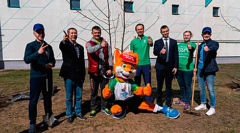 Alley to mark 2nd European Games planted in Minsk