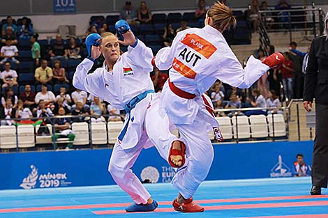 Belarus’ Mariya Koulinkovitch wins karate bronze at 2nd European Games