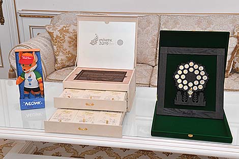 VIP guests of Minsk European Games receive gifts from Belarus president