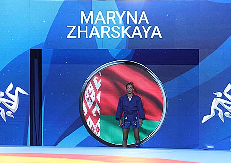 Belarus’ Maryna Zharskaya secures sambo silver at Minsk 2019