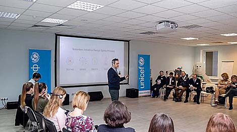 UNICEF experts meet with 2nd European Games volunteers in Minsk