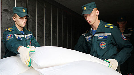 Из Беларуси в Сирию отправлена гуманитарная помощь