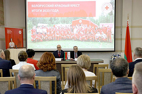 Около 128 тыс. человек получили помощь от Белорусского Красного Креста в 2023 году