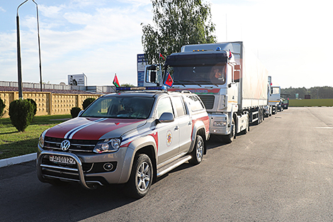 Беларусь направила гуманитарную помощь в Украину